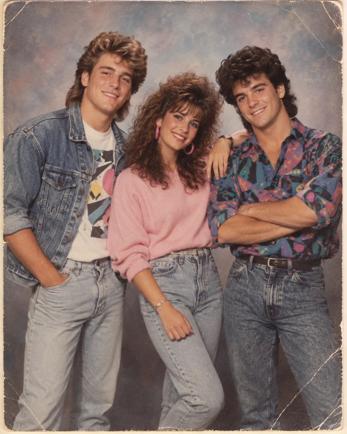 80s Best Friends Studio Photo