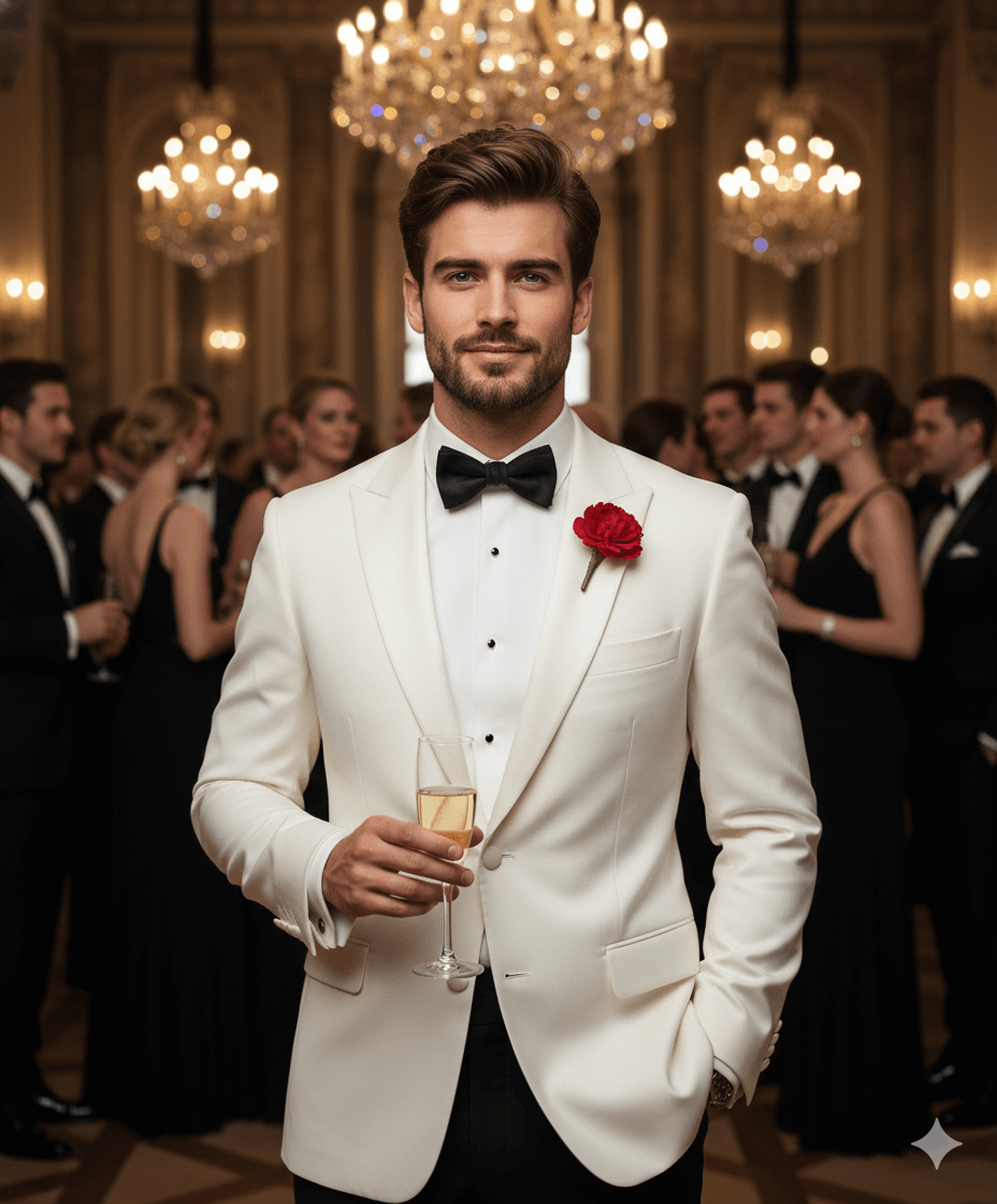 Black Tie Celebration Portrait