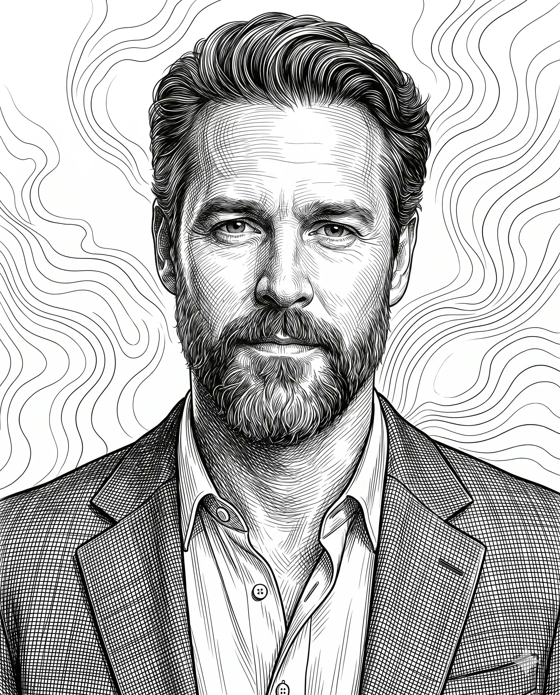 Waves of Thought Ai Art