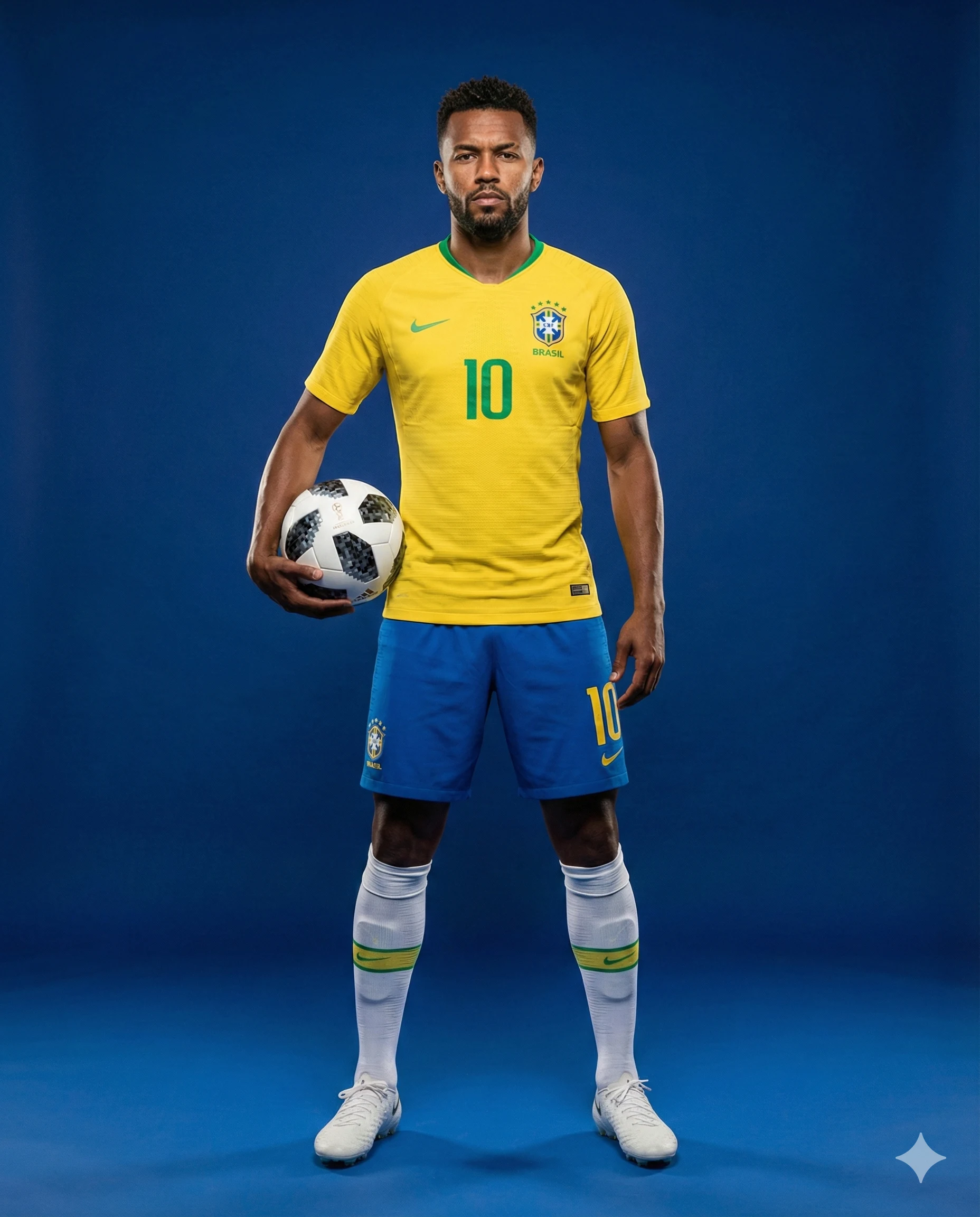 The Brazilian Number 10 Portrait