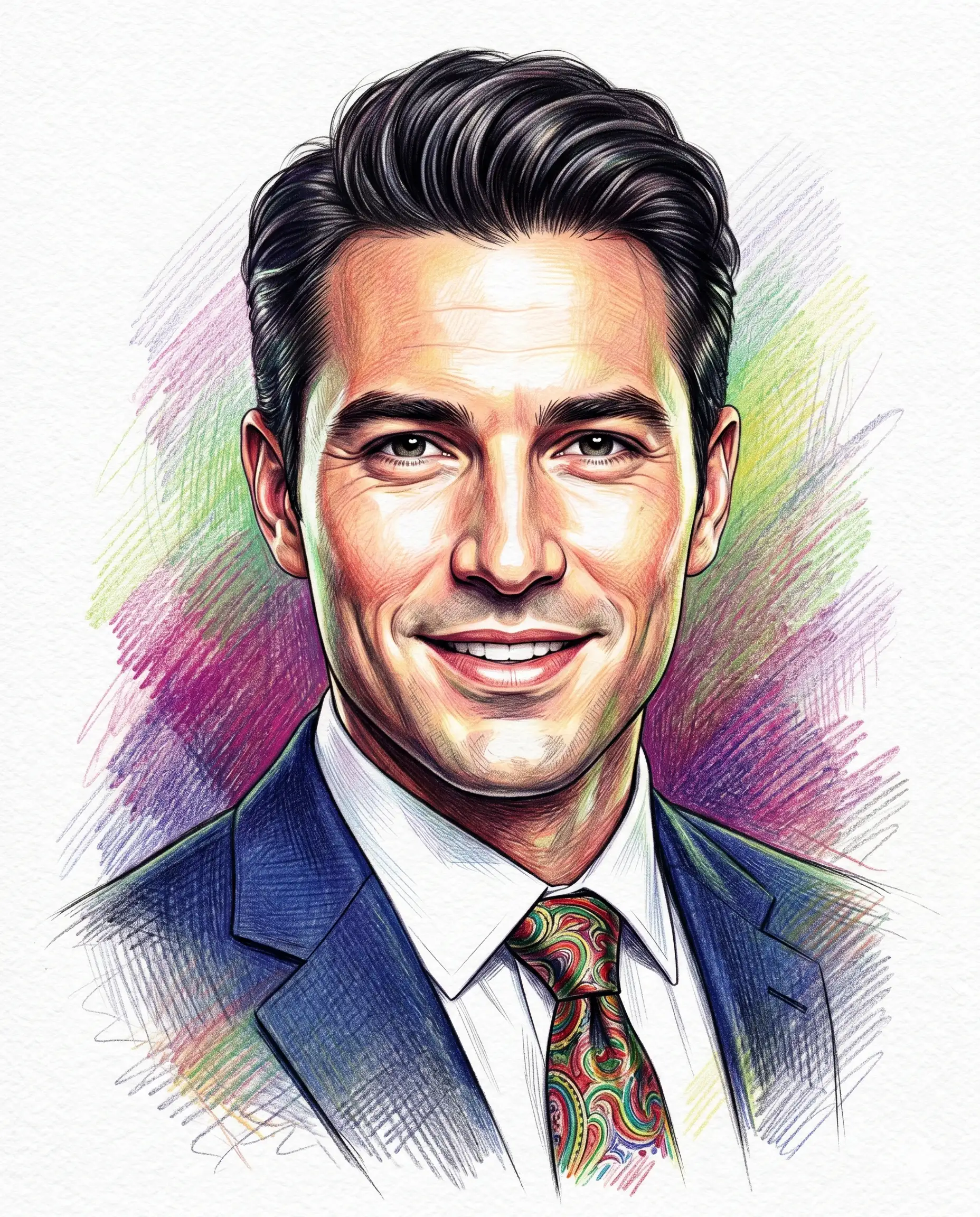 Confident Smile Digital Art