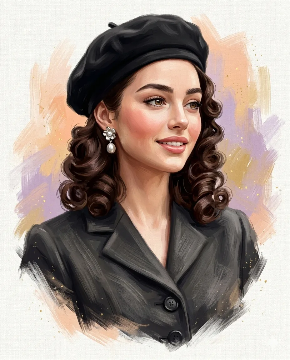 Parisian Grace Ai Art