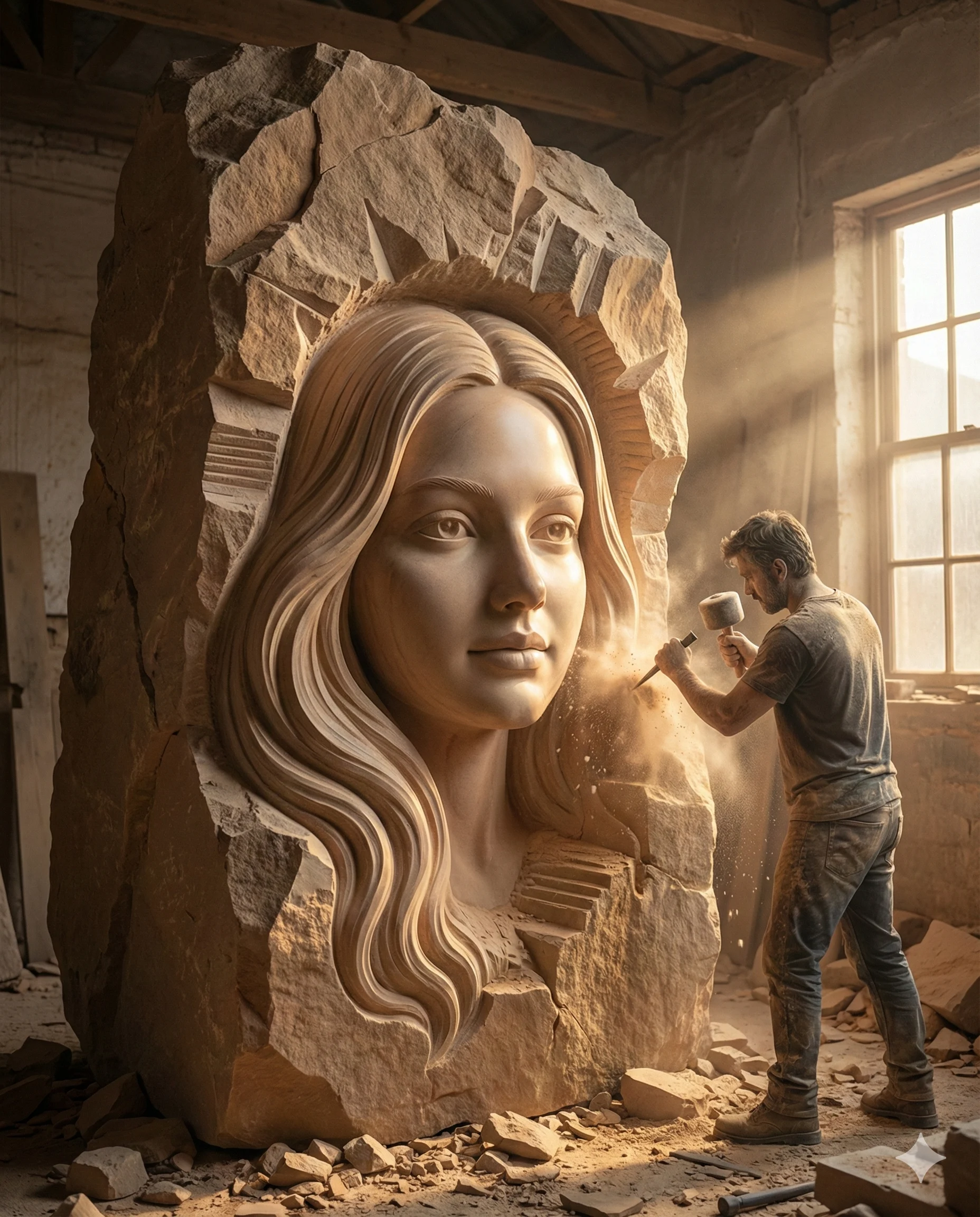 Carving the Infinite Ai Art
