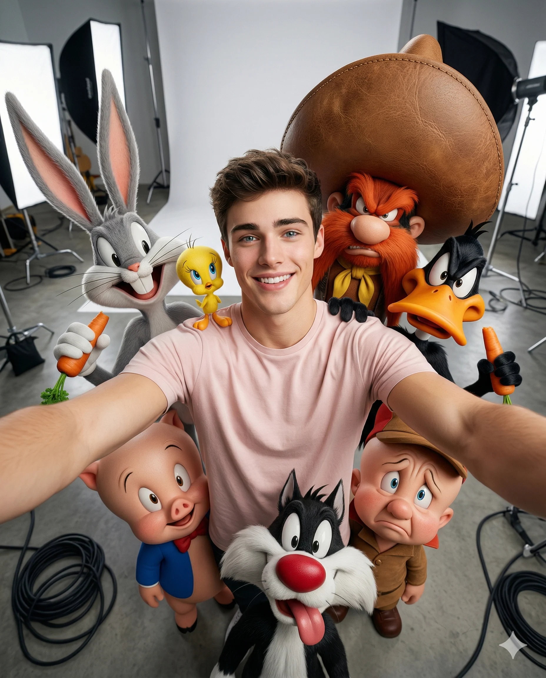 The Toon Squad Selfie Portrait