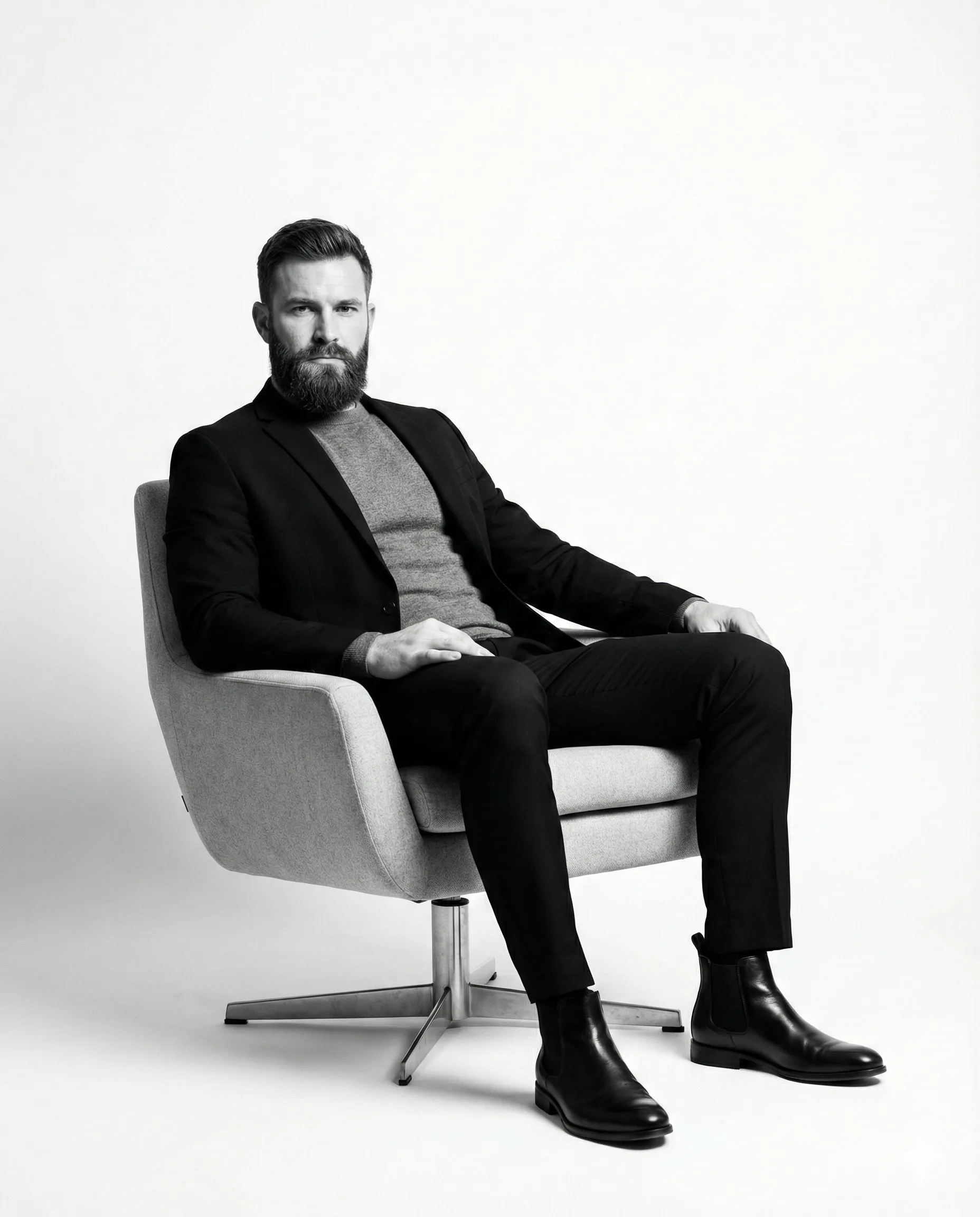 Quiet Authority Business Portrait