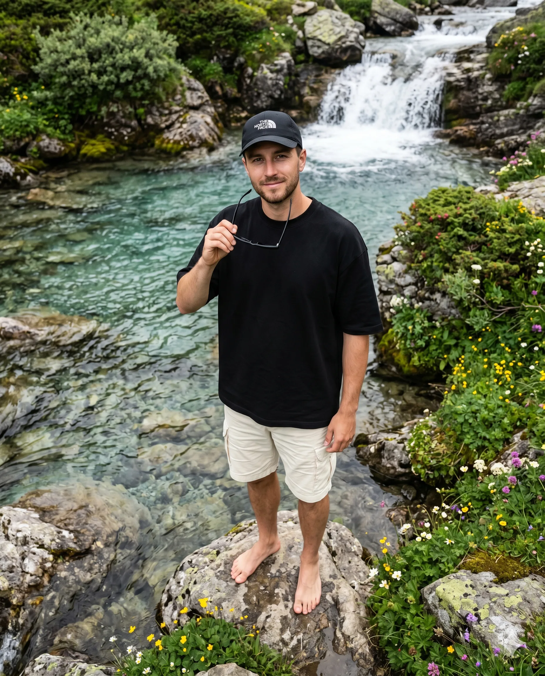 Summer Day at Crystal Creek Portrait