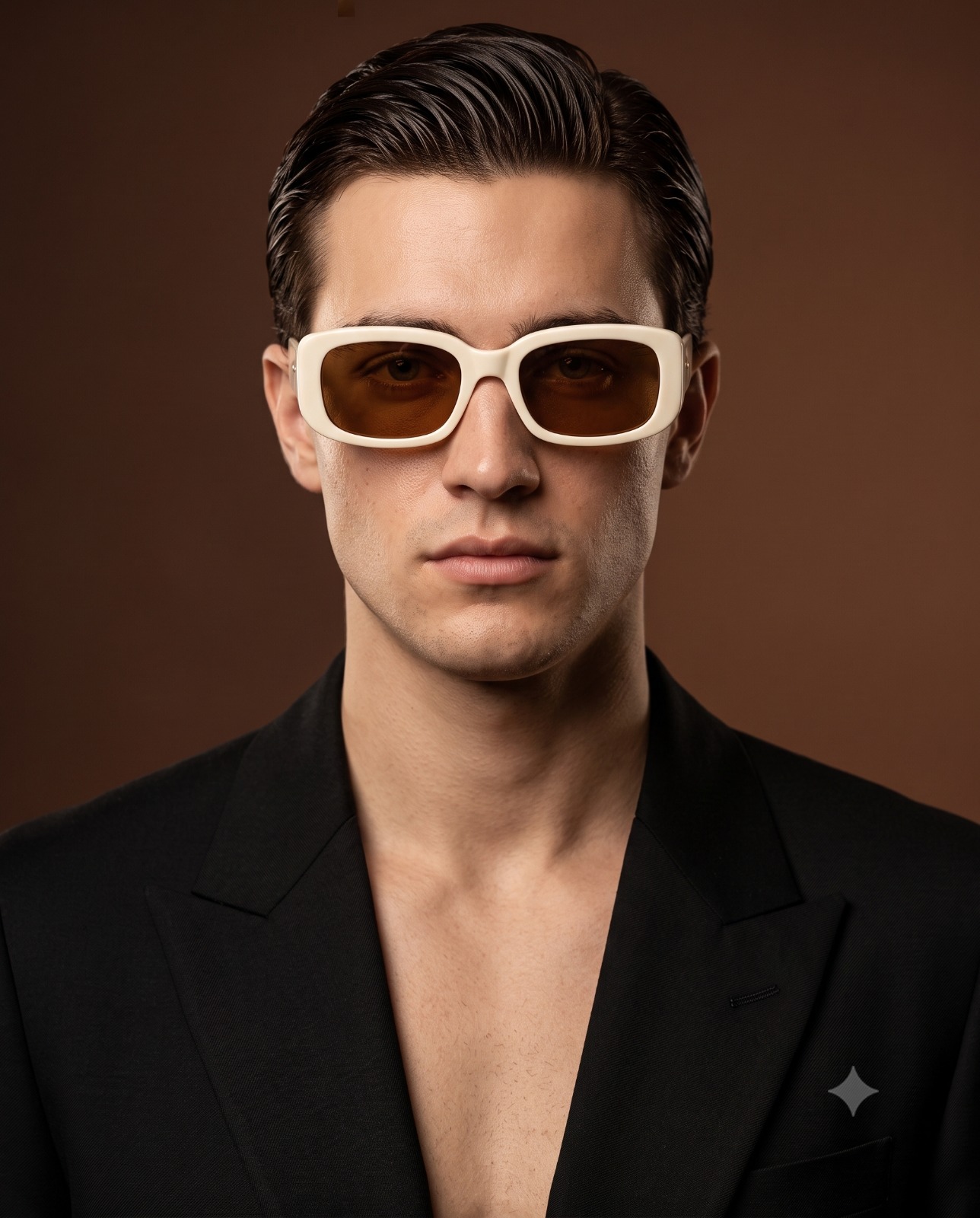 Contemporary Men's Fashion Studio Shot Portrait