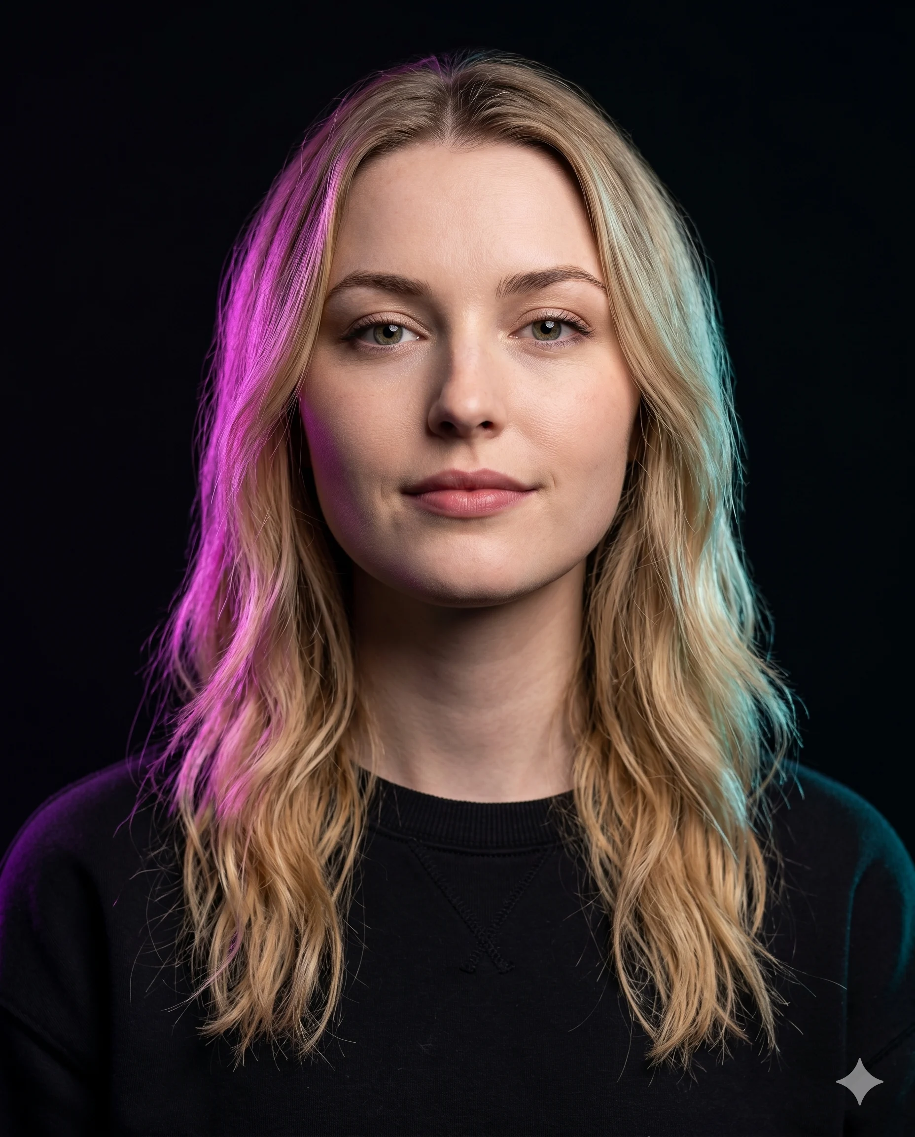 Split-light Portrait 3d Animation