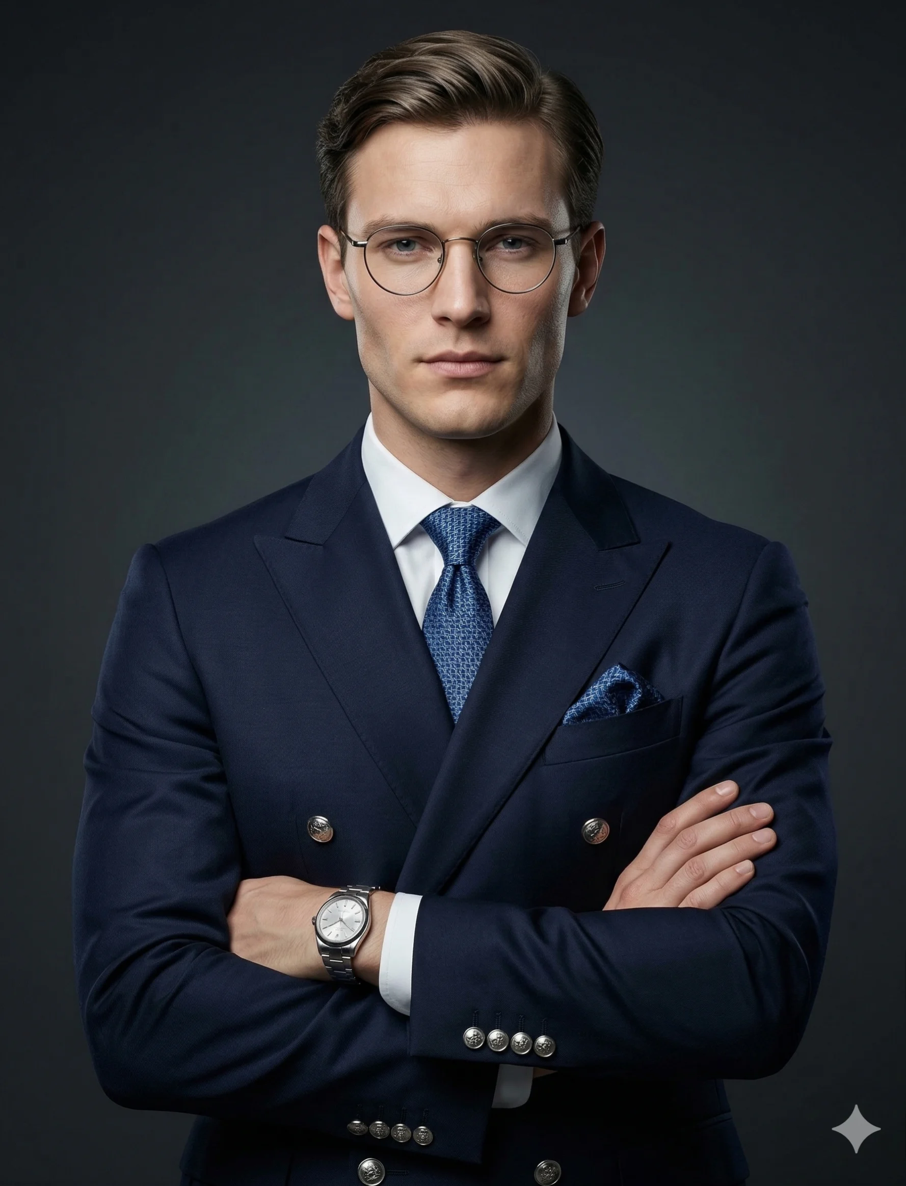 The Polished Professional Business Portrait