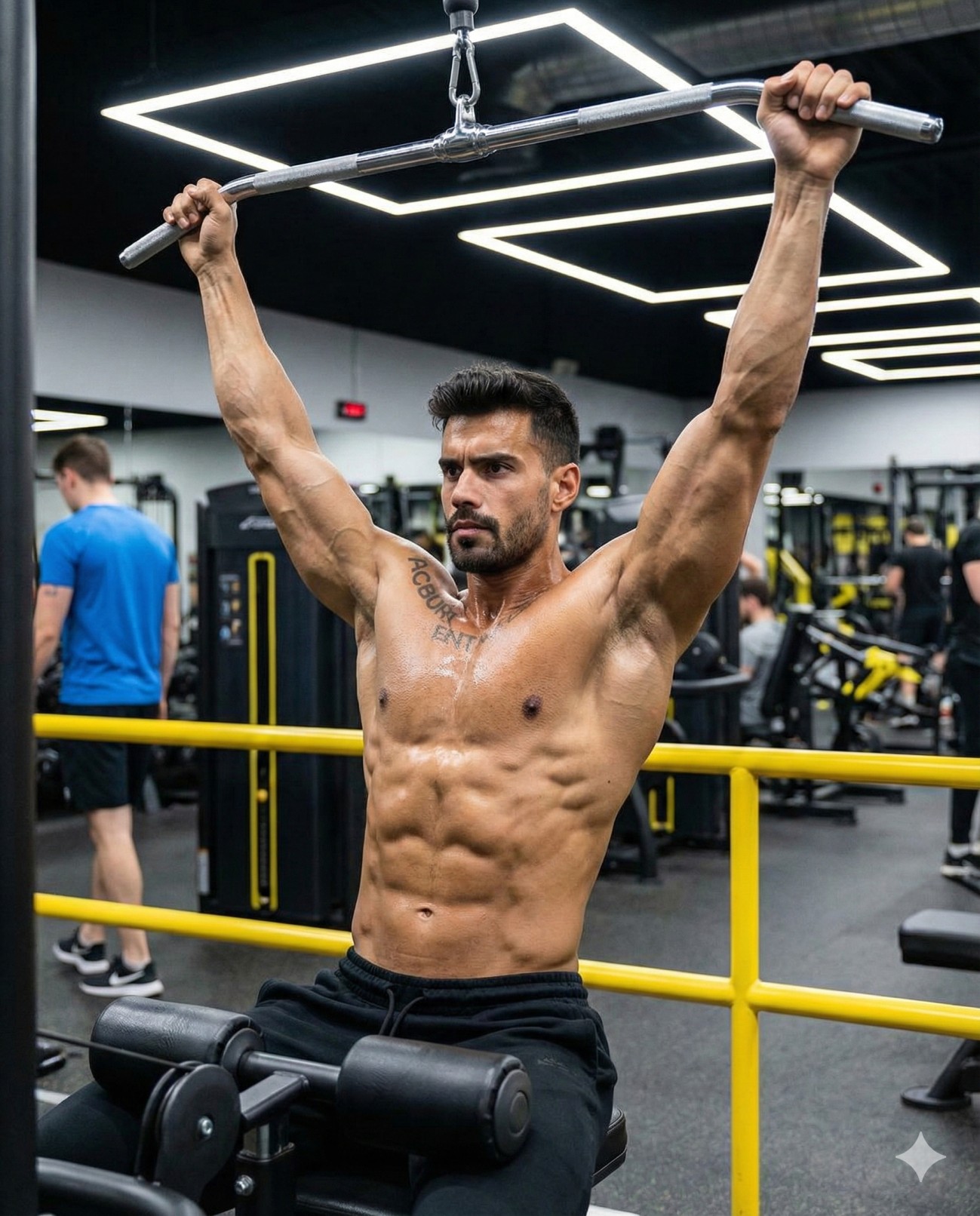 Pull Day Fitness Portrait