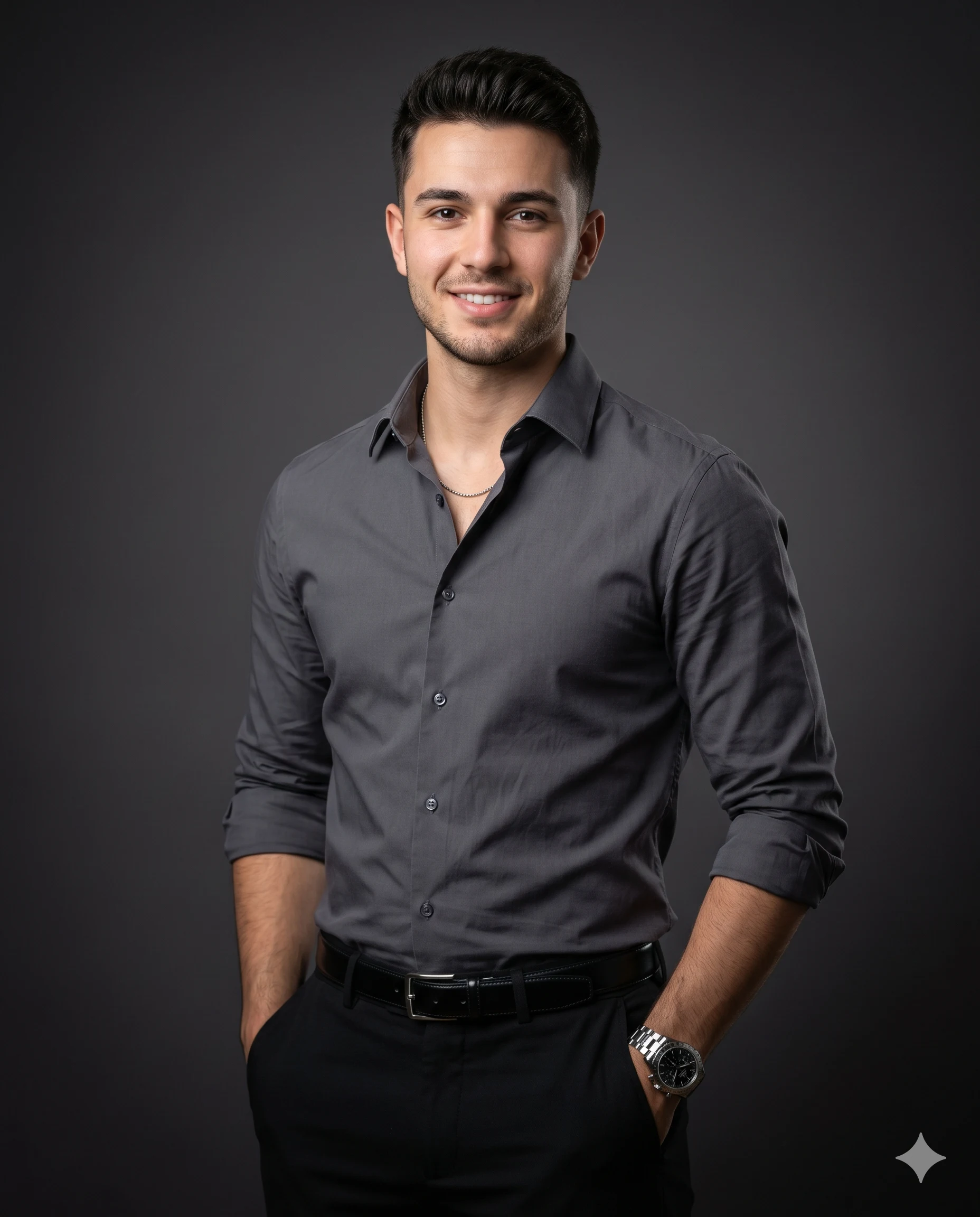 Sharp and Steady Corporate Lifestyle Portrait
