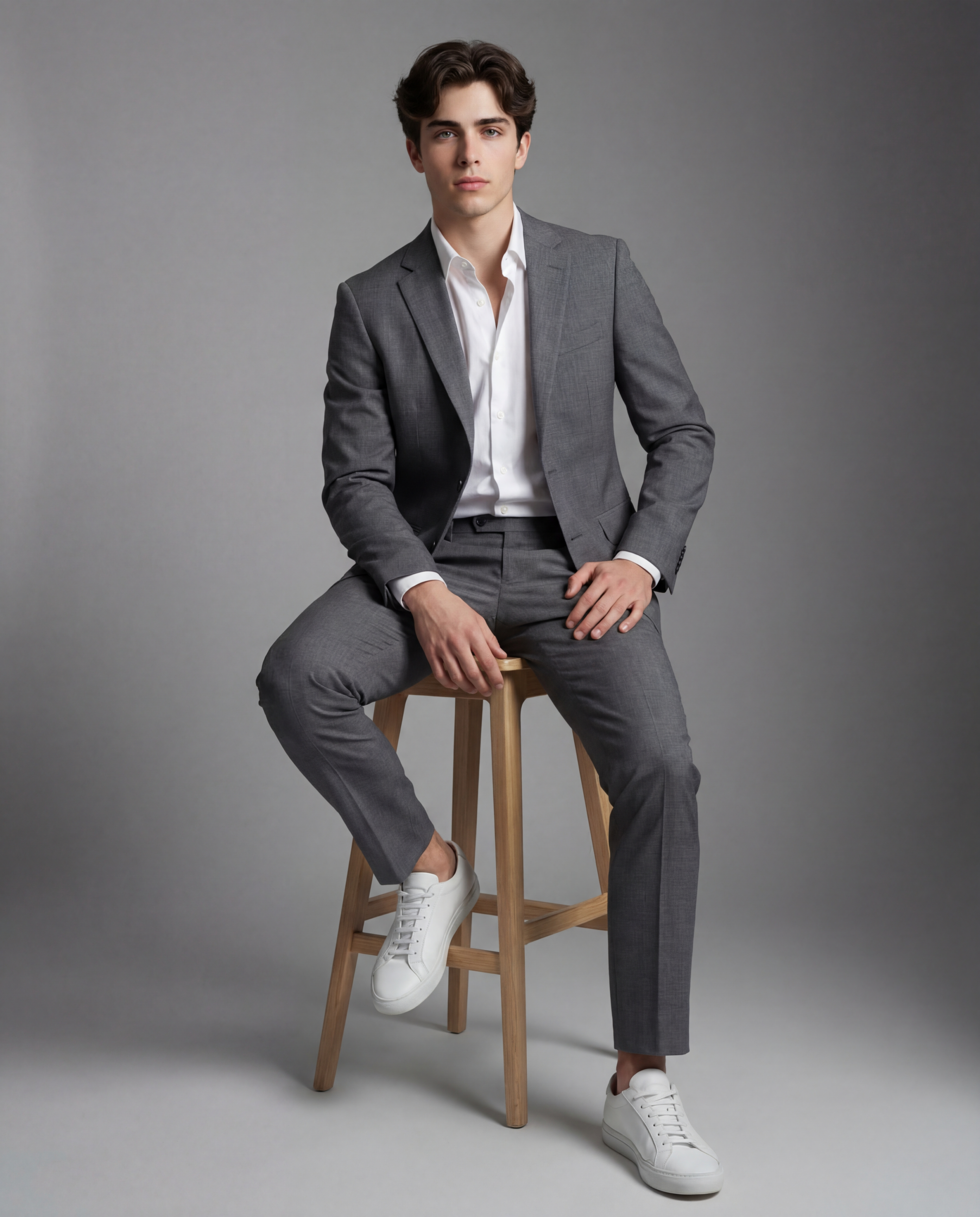 The Sharp Modernist Editorial Portrait