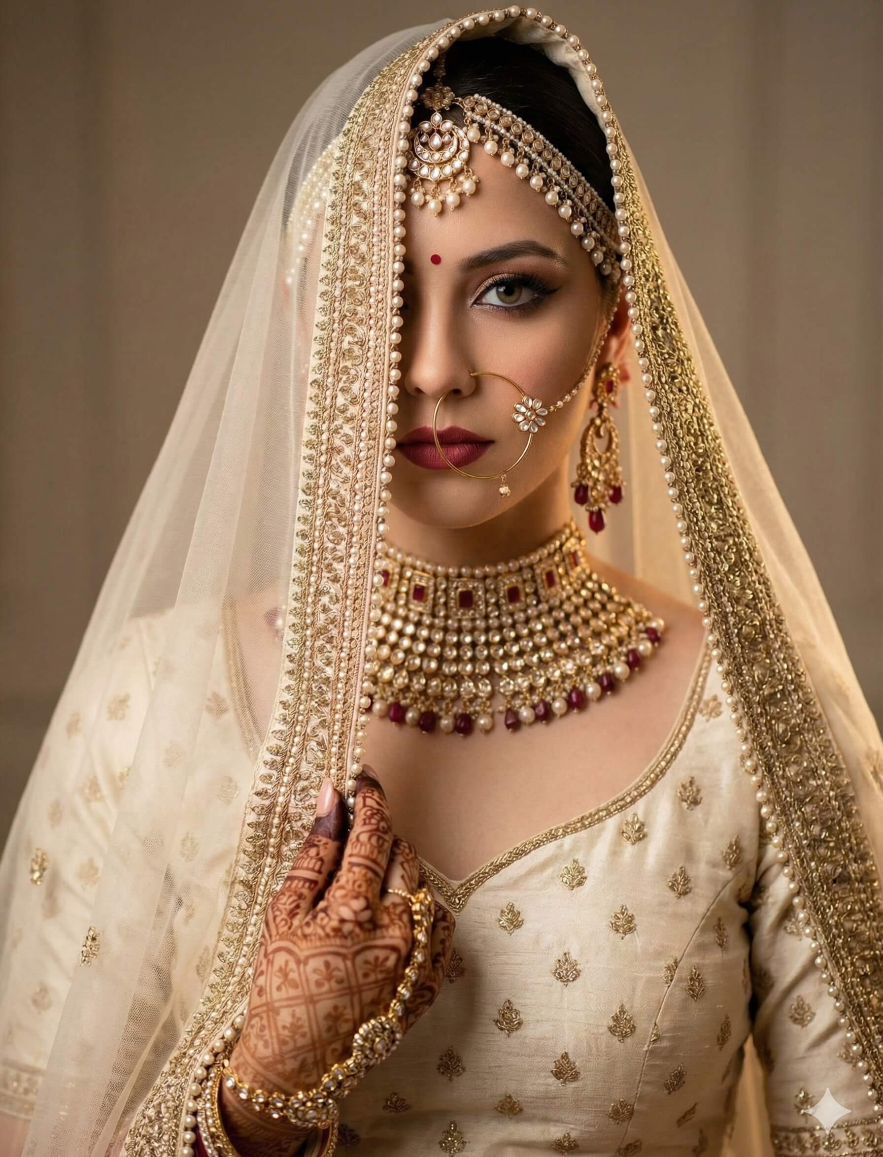 Traditional Bridal Regalia Fashion Portrait