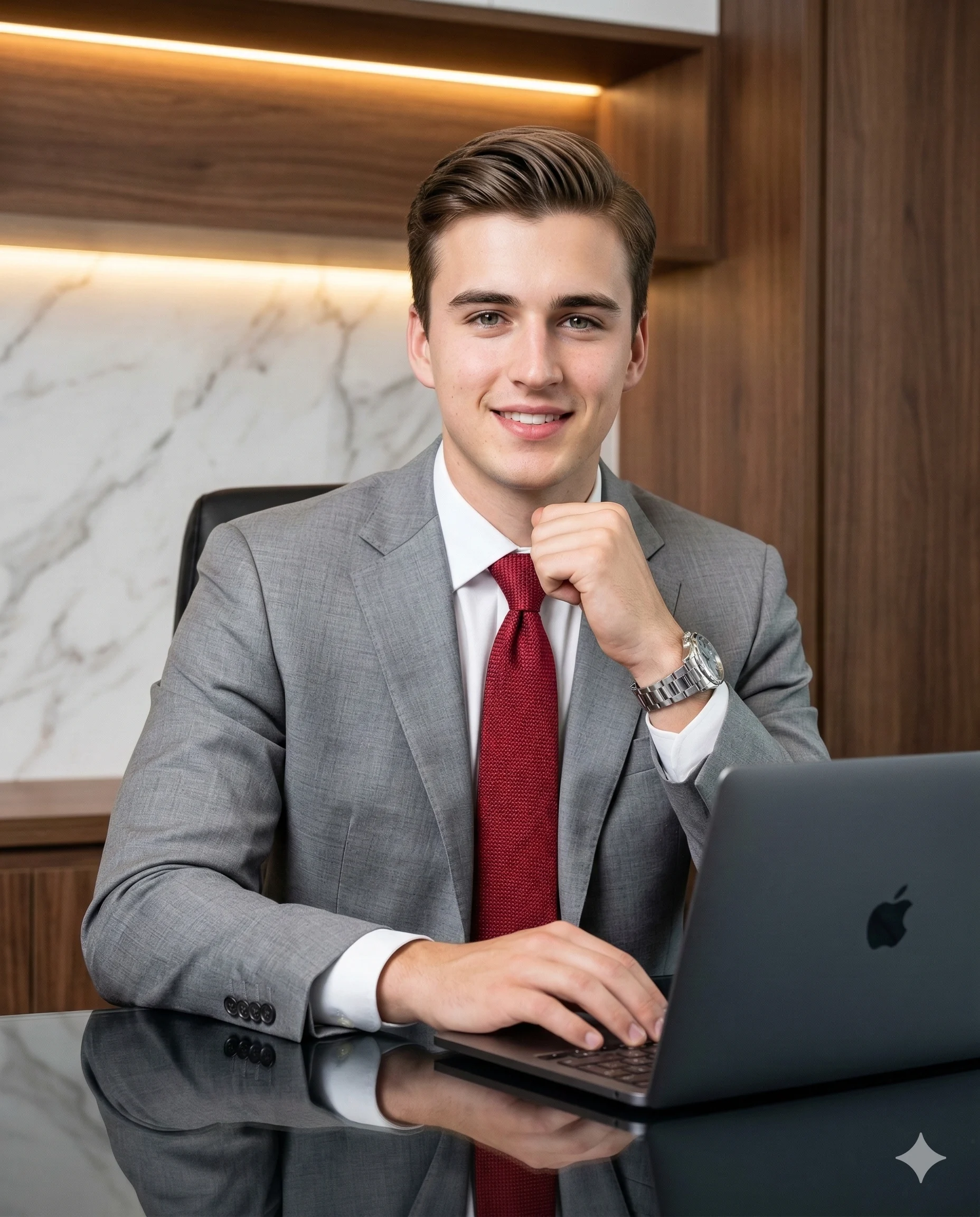 Modern Business Leadership Portrait